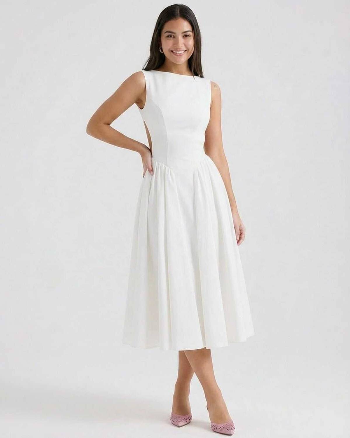 Halle | Midi Dress