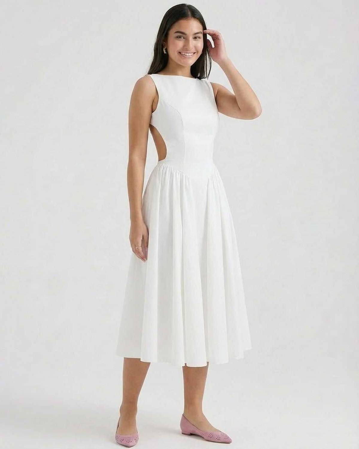 Halle | Midi Dress
