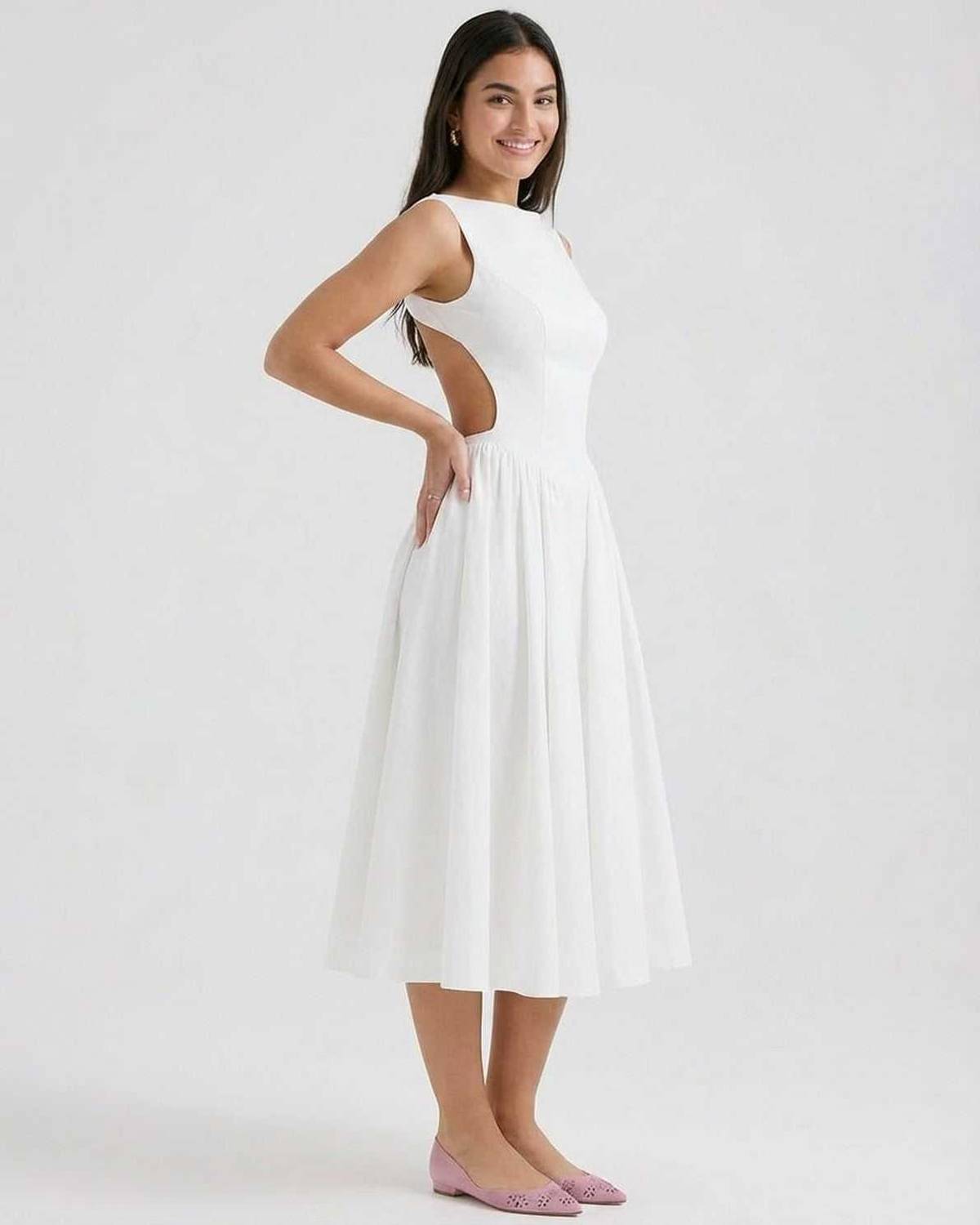 Halle | Midi Dress